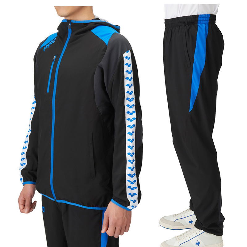 楽天市場】アリーナ ジャージ 上下 メンズ クロスジャージ 水泳