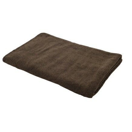 楽天市場】高級パイル地特大タオルシーツ 110×220cm（ダークブラウン