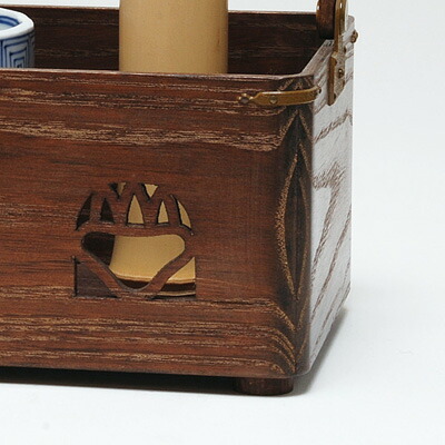 茶道具鵬雲斎好桐透桑手付莨盆雄斉作