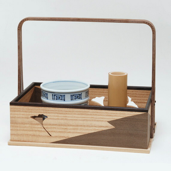 楽天市場】【茶道具 / 莨盆 (たばこ盆) 】 銀杏透 (いちょうすかし) 莨