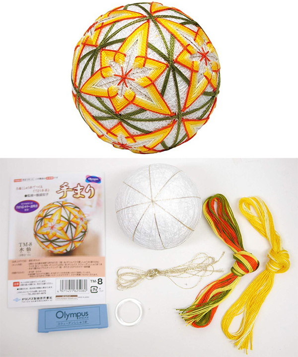 楽天市場】手まりキット てまり手芸 水仙 和手芸 キット てまり 手毬