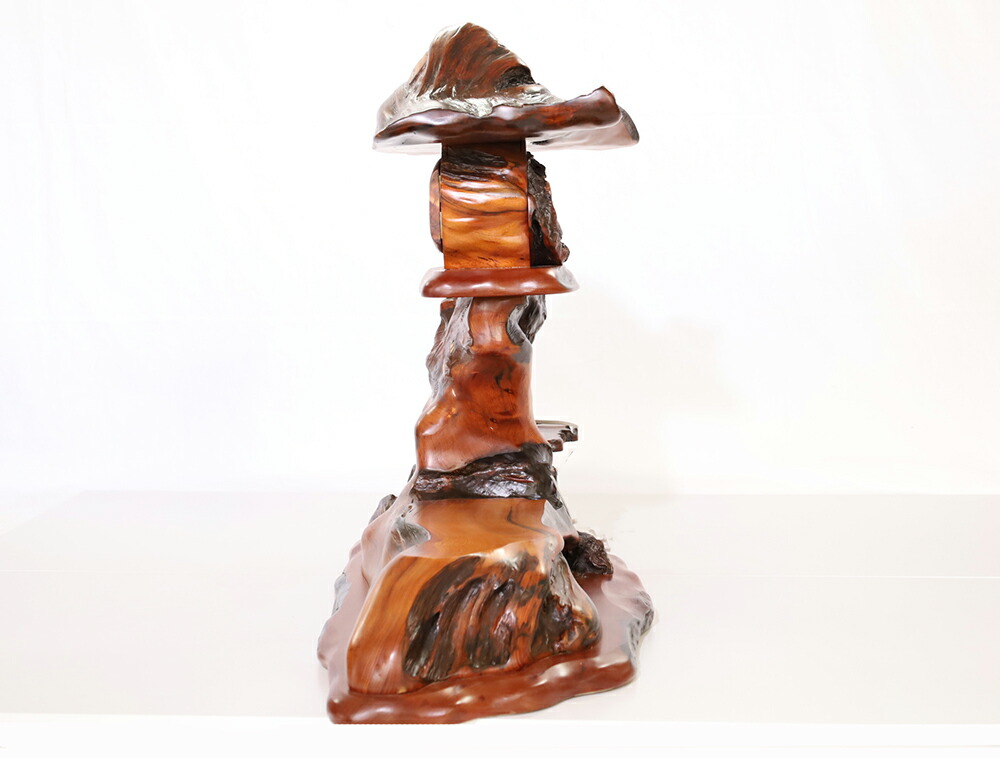 楽天市場】屋久杉 灯籠 仕様：無垢 / 素材：屋久杉 （灯篭, とうろう