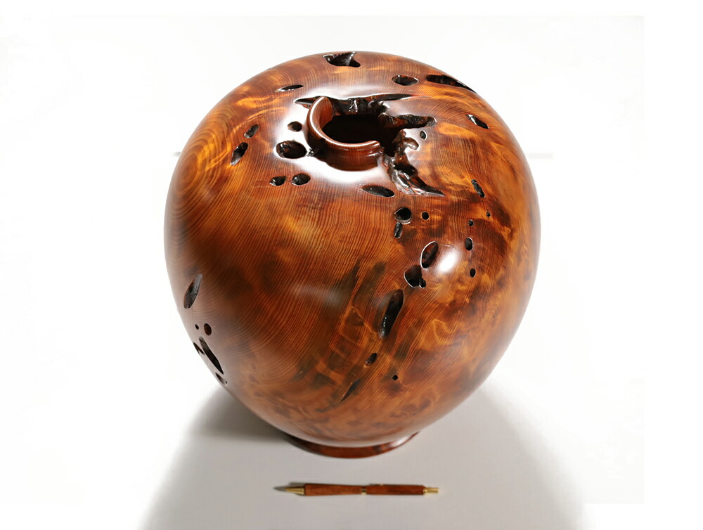 飾壺 高取秞 銘入り 木箱入り 美品 飾壺 高取秞 銘入り 木箱入り 美品