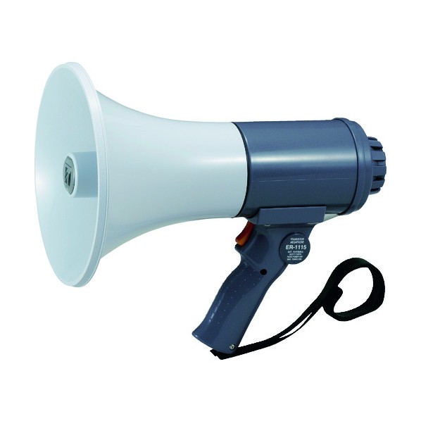 楽天市場】ハンドル付ショルダーメガホン 15w er-3115 toaの通販