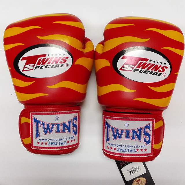 楽天市場】TWINS SPECIAL ボクシンググローブ 8oz Z赤黄 /ボクシング