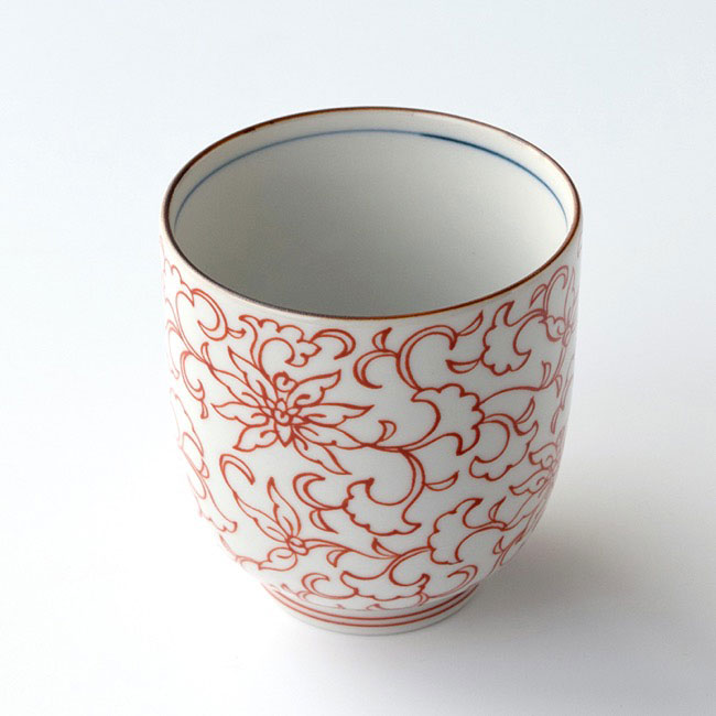 楽天市場】湯呑み 湯のみ ペア【2点セット】「 たち吉 京唐草 夫婦湯呑