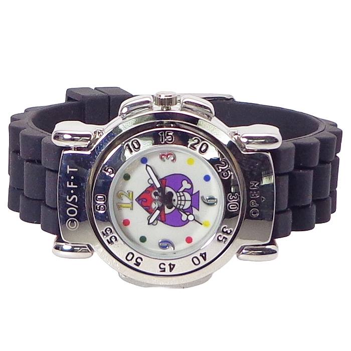 楽天市場】ワンピース グッズ ウレタン ベルト 腕時計 OP004G-Z