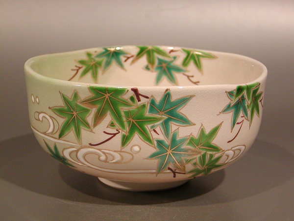 壱休窯 茶わんの通販 Y/ 壱休窯 窪田常之 乾山宇治桜 茶碗 共