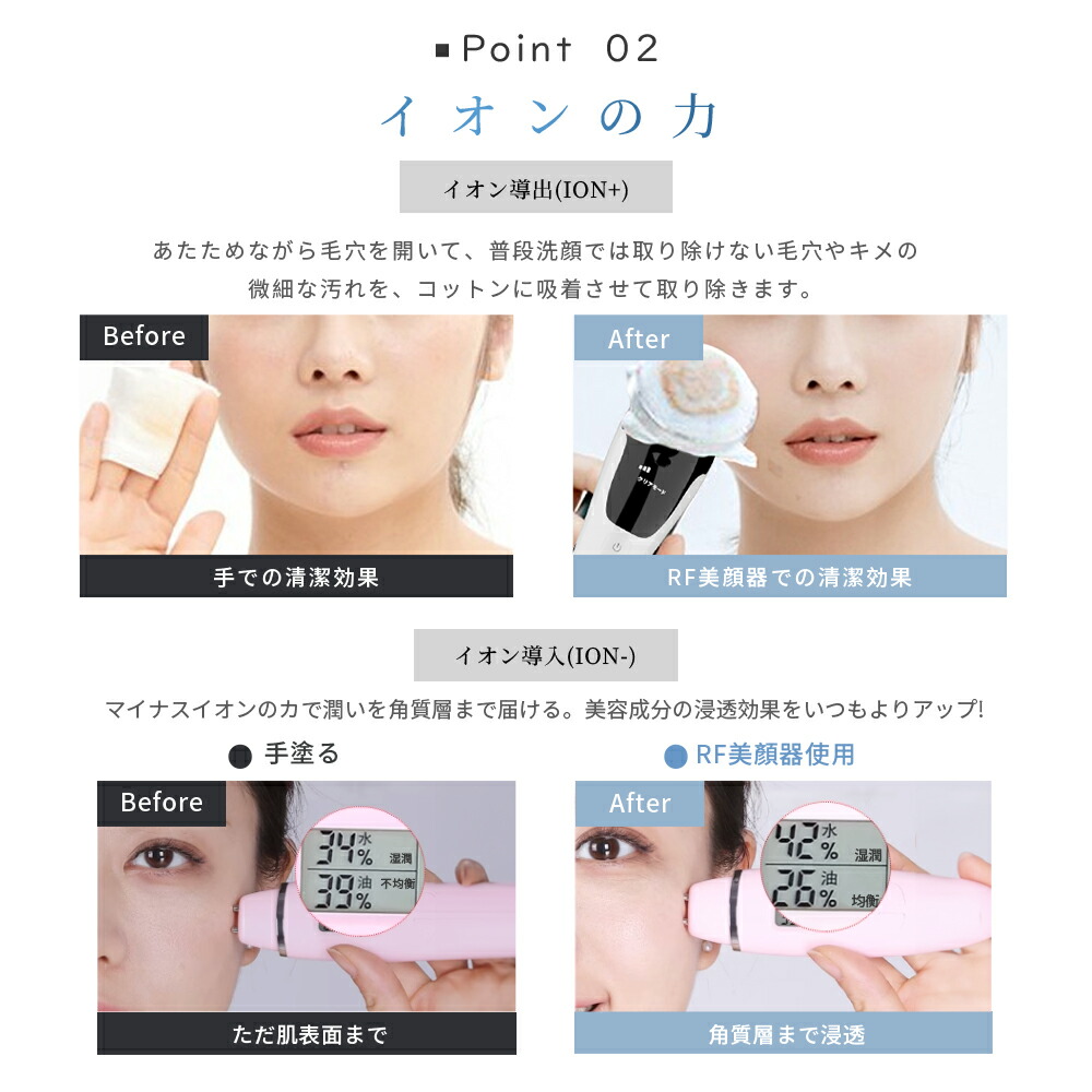楽天市場】【期間限定ポイント10倍】 美顔器 リフトアップ イオン導入