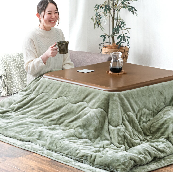 楽天市場】【正午〜クーポン5%引】 とろりん こたつ布団 掛敷セット