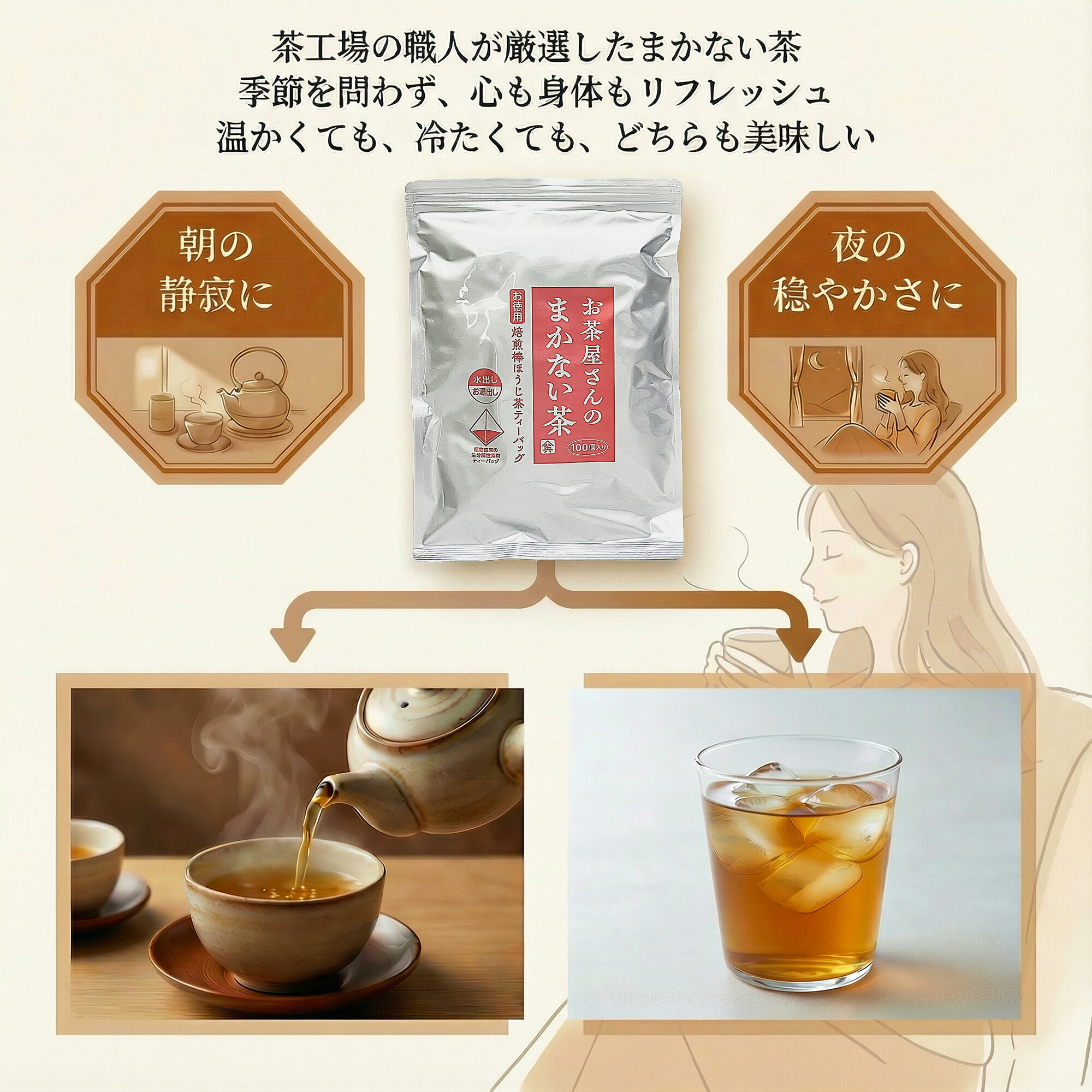 楽天市場】ほうじ茶 ティーバッグ 焙じ茶 ティーパック ティーバック