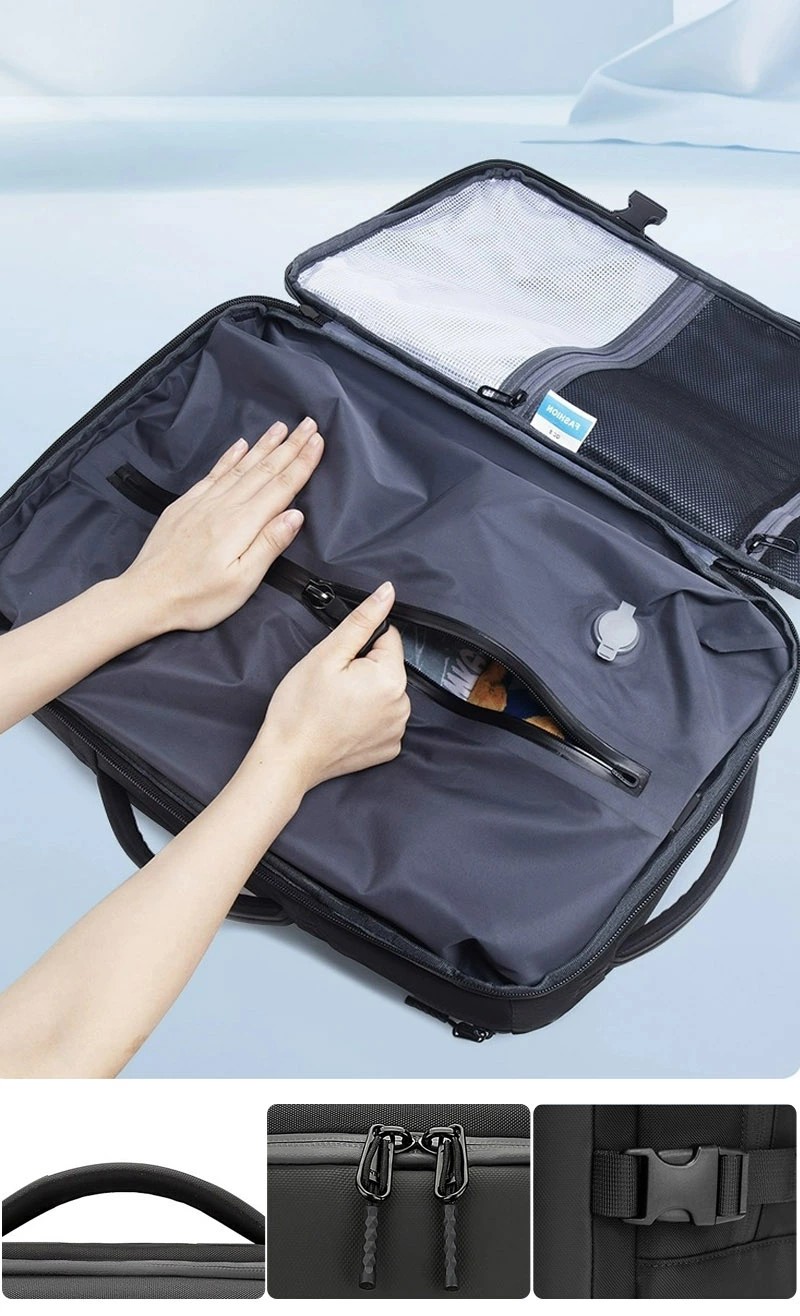 楽天市場】真空圧縮 リュック ポンプ付き エア真空 バックパック