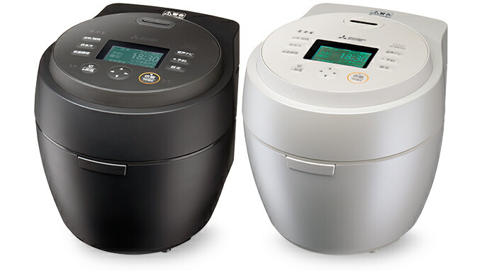 楽天市場】三菱電機 NJ-BW10G-B 炭漆黒 0.5〜5.5合 炊飯器 本炭釜 紬