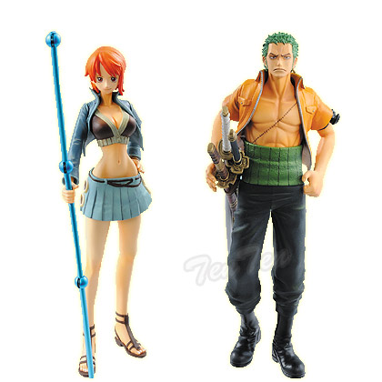 ワンピース フィギュア WORLD JOURNEY ルフィ ゾロ ナミ5点セット