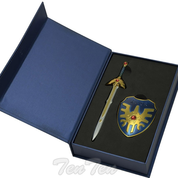 楽天市場】ドラゴンクエスト ロトの剣 & ロトの盾 メタリックアイテム