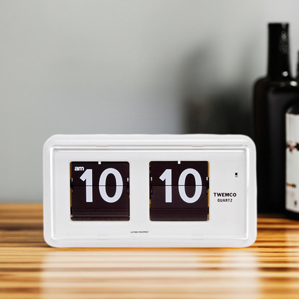 楽天市場】TWEMCO トゥエンコ パタパタ時計 フリップクロック 置き時計