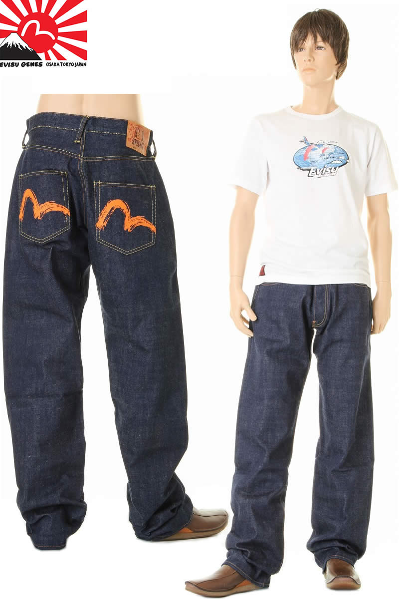 楽天市場】【送料・裾上無料】EVISU JEANS【エヴィスジーンズ】MEN'S