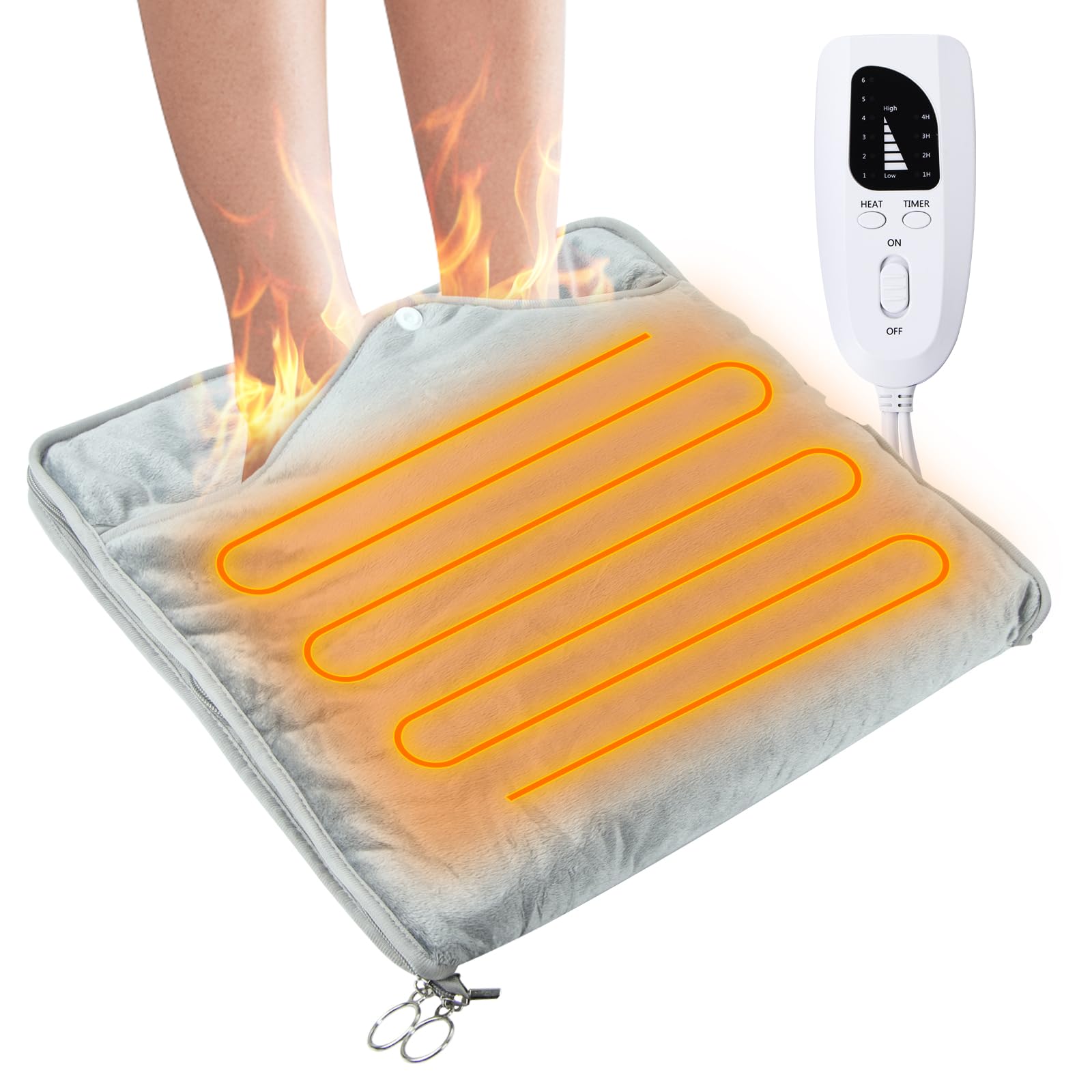 楽天市場】Ninonly フットウォーマー ホットマット 電気足温器 電気