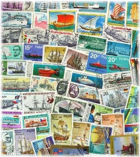 ヴィンテージ 海外使用済み切手 魚 希少 海 ヴィンテージ 海外使用済み