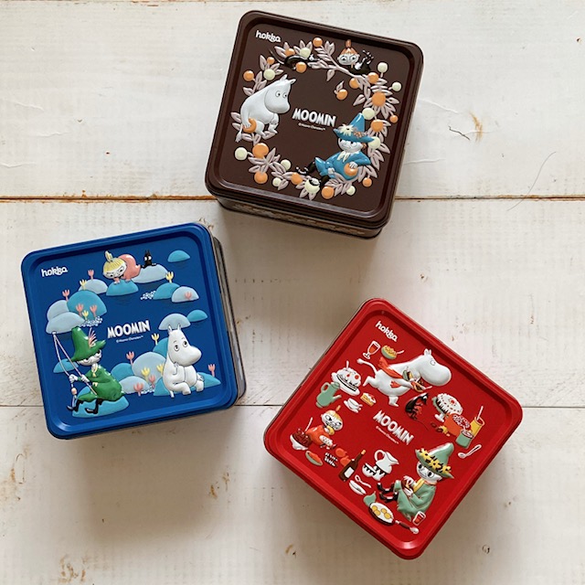 ムーミン お菓子缶 昭和レトロ カネボウ ムーミン お菓子缶 昭和レトロ