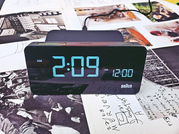 楽天市場】デジタルクロック ブラウン 置き時計 BRAUN Digital Alarm