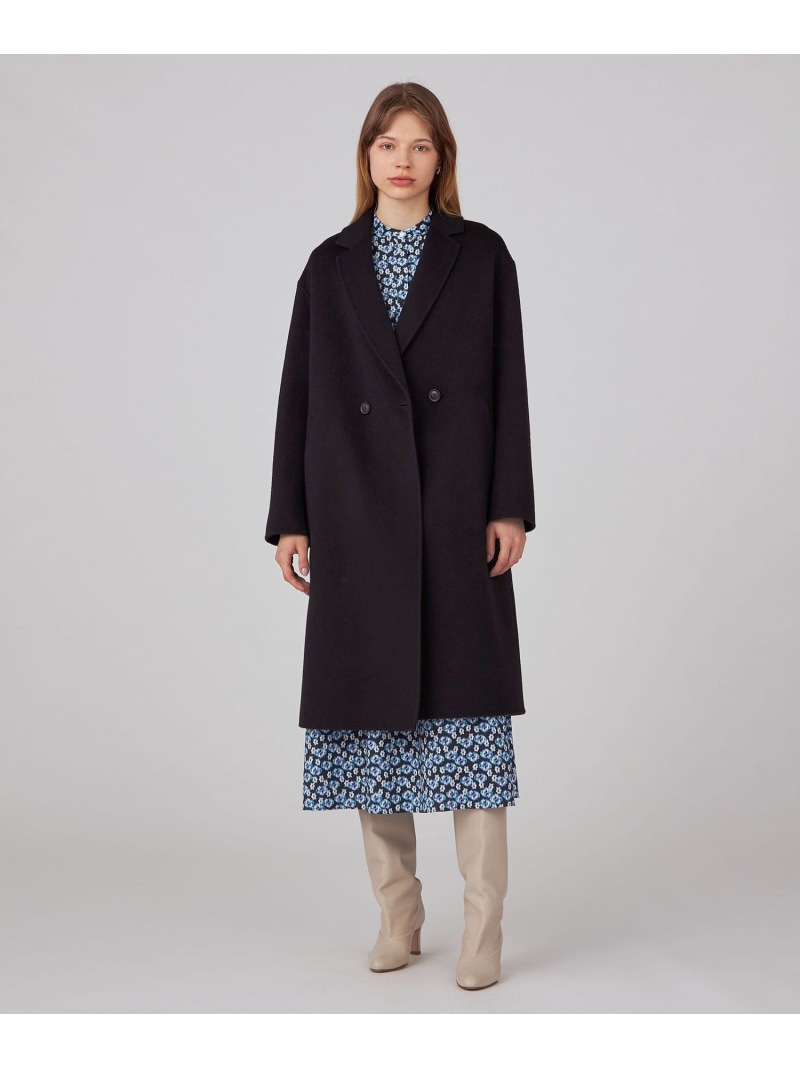 楽天市場】ウールカシミヤリバー チェスターコート Ballsey