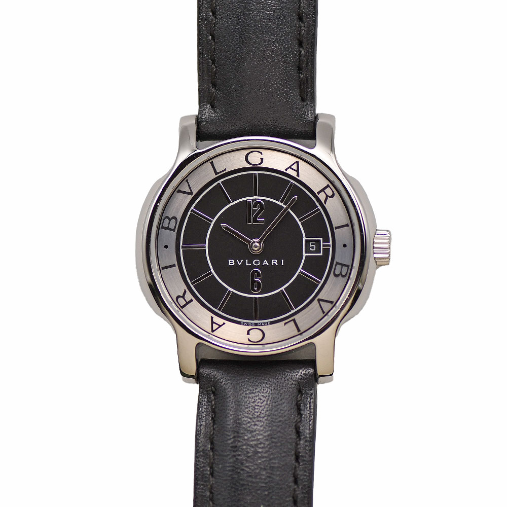 楽天市場】ブルガリ BVLGARI ソロテンポ ST29S クォーツ SS/レザー
