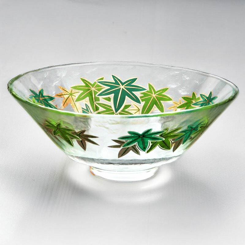 紫陽花抹茶碗、北一ガラス抹茶碗 紫陽花抹茶碗、北一ガラス抹茶碗