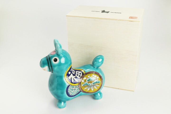 楽天市場】【九谷焼ロディ】 色絵松竹梅文 / 糠川孝之 | 置物 縁起物