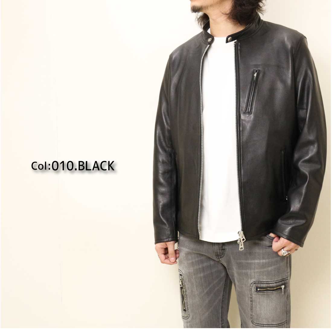 楽天市場】Retro Grade レトログレード 革 ライダース レザー 793