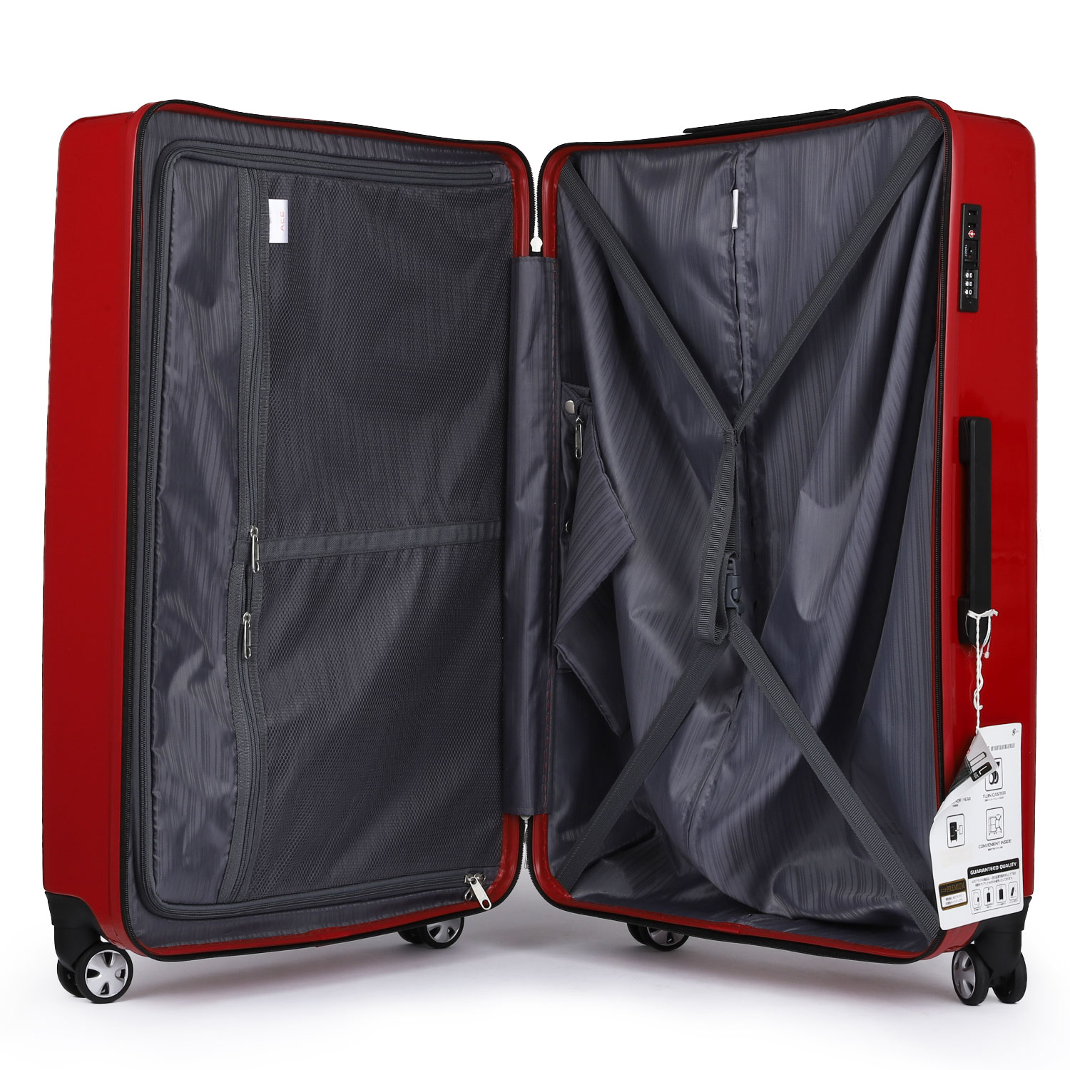 楽天市場】エース ACE ファスナータイプ TSAロック ダイヤルロック式