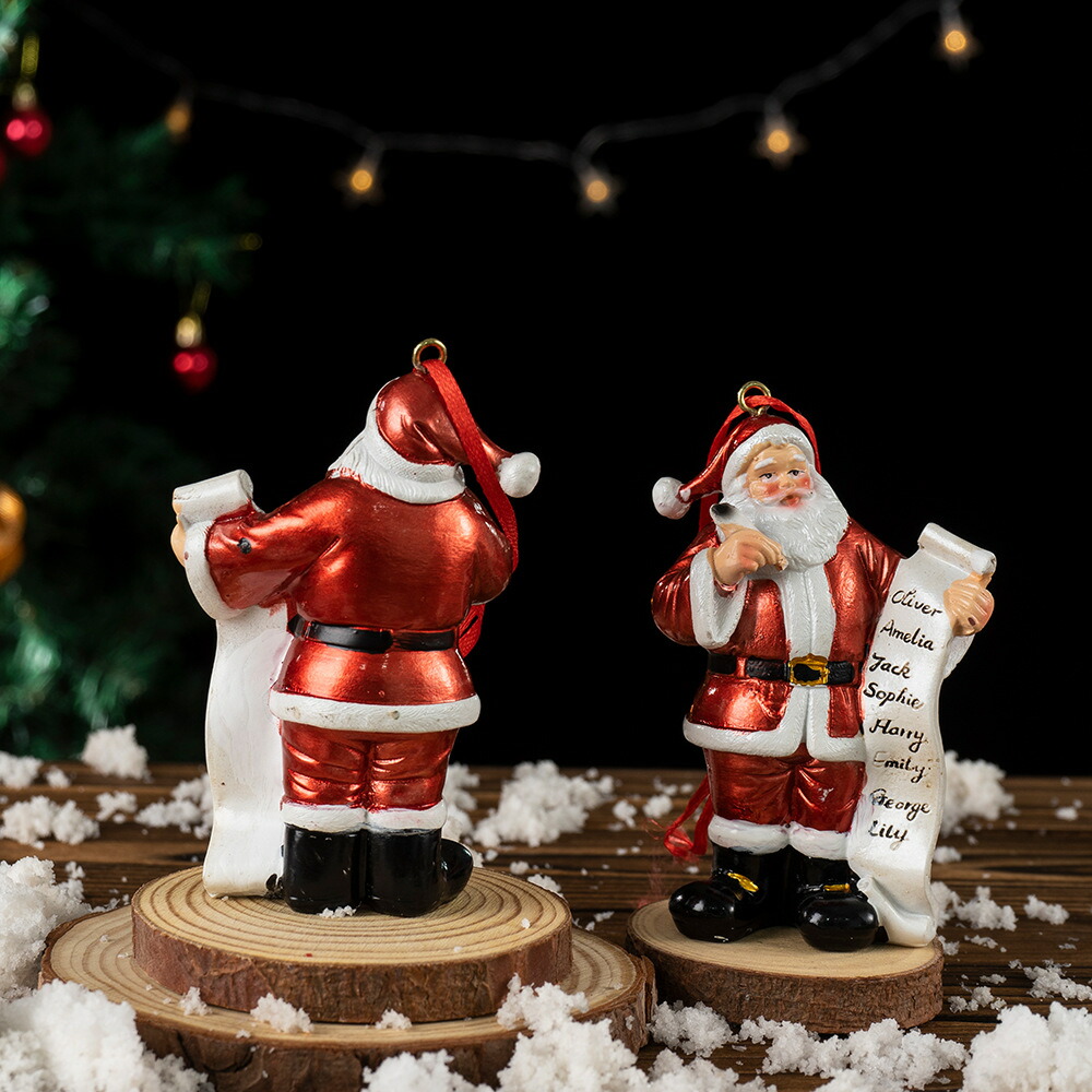 サンタクロース クリスマス オルゴールフィギュア