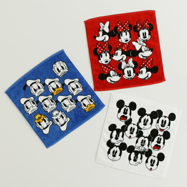 楽天市場】Disney(ディズニー)メニー フェイスタオル ハンカチミッキー