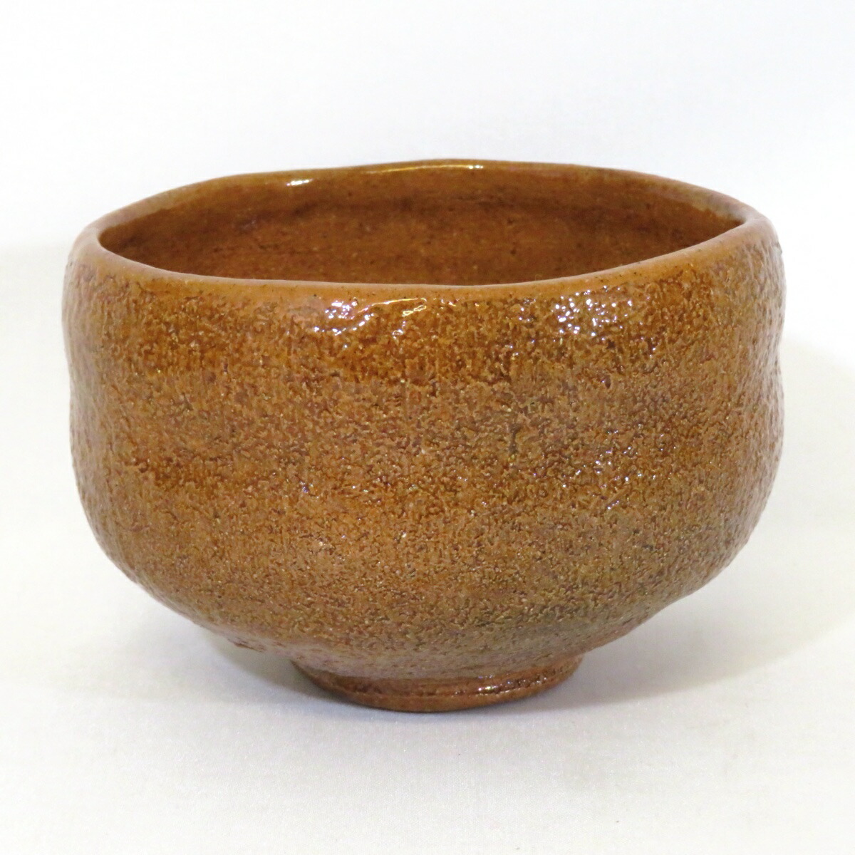 大樋長楽 大樋焼 長楽窯 飴釉 茶碗 抹茶碗 茶道具 美品 です。 大樋焼