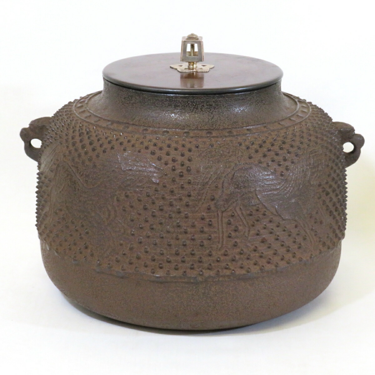 京都烏丸九条京釜師二代吉羽与兵衛（吉羽興兵衛〜2017吉羽宗敏） 京都