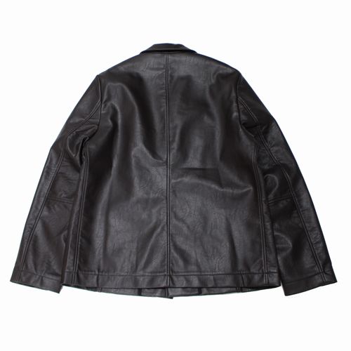 楽天市場】【中古】 Sefr セファ 23SS フェイクレザージャケット L