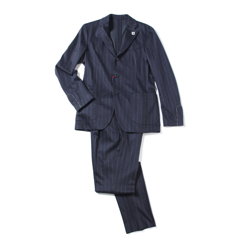 楽天市場】【30%OFFセール】LARDINI ラルディーニ メンズ ストライプ