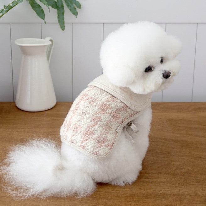 楽天市場】※予約販売【near by us】cozy wool poncho (indi pink) 犬服