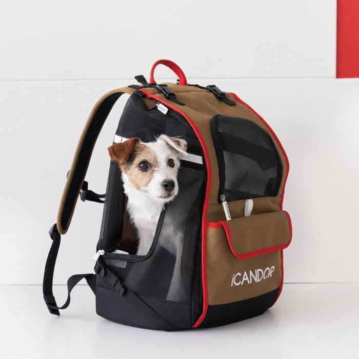 楽天市場】即納【iCANDOR】JIGE bag（Vivid Khaki） バッグ 犬用バッグ