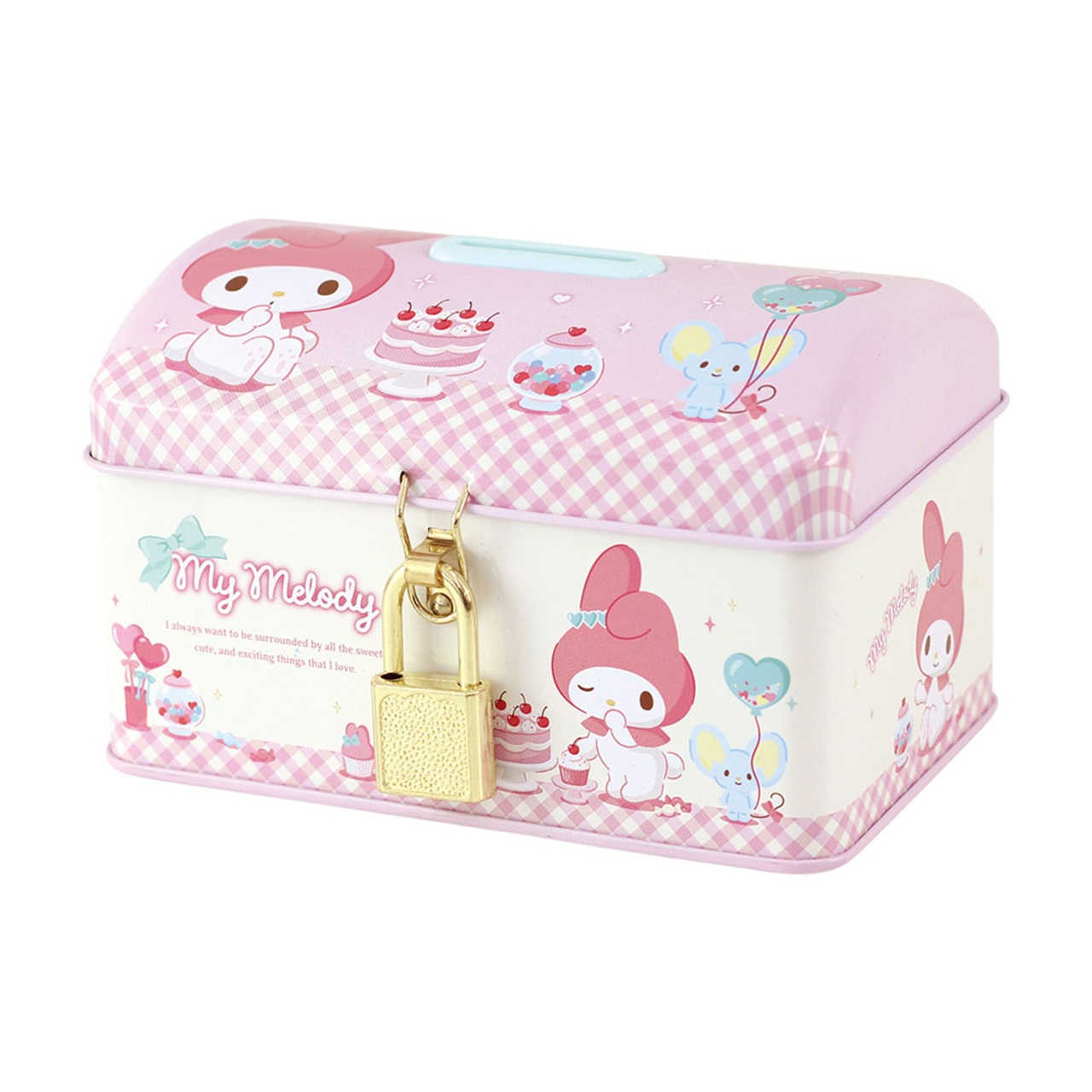 楽天市場】サンリオ バンク 貯金箱 クロミ シナモン マイメロ ハロー