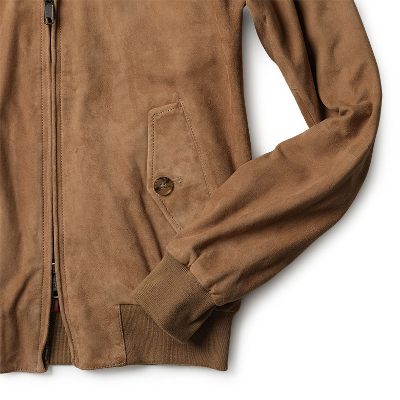 楽天市場】バラクータ G9 ブルゾン スエード ダークネイビー ゴート