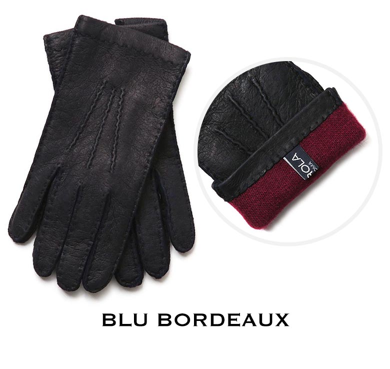 楽天市場】メローラ 手袋 グローブ レザー ペッカリー カシミヤ 100