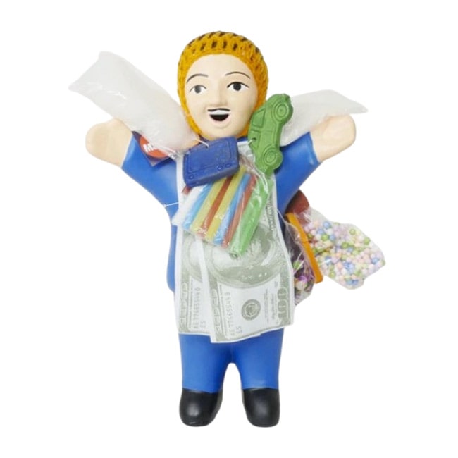 稀少！】シルバー950 エケコ人形 ペルー Amazon | 【 EKEKO 19cm GOLD