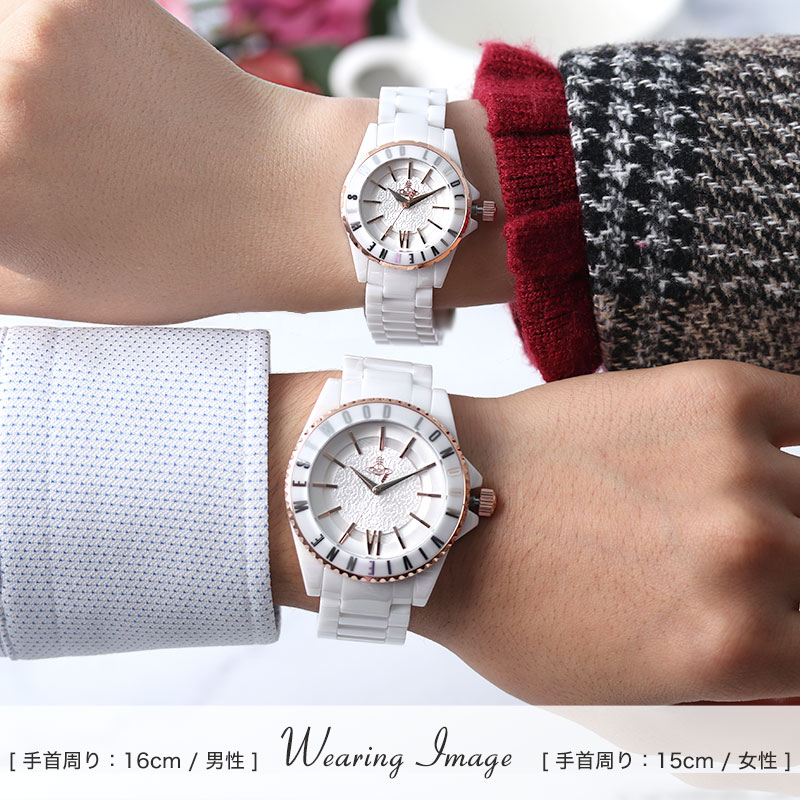 楽天市場】【セラミック 素材の 高級 モデル】ヴィヴィアン 時計