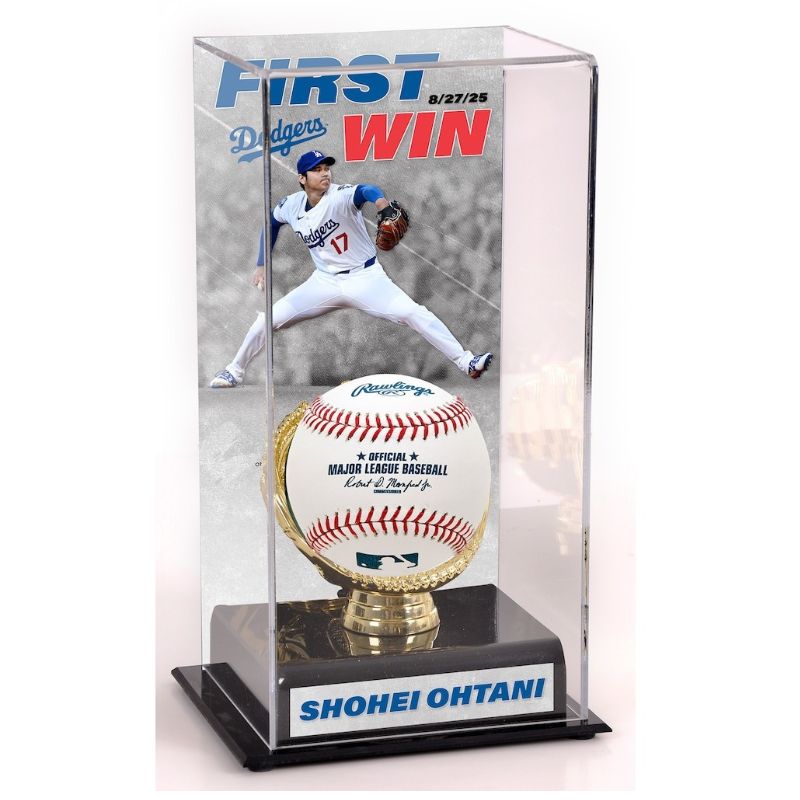 楽天市場】大谷翔平 先発投手 初勝利記念 野球ボール ディスプレイ