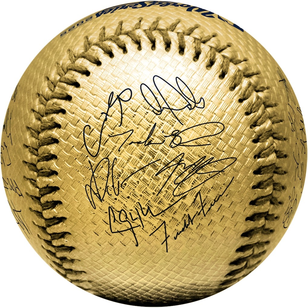 楽天市場】金色 ドジャース 2025 ワールドシリーズ 優勝 記念ボール