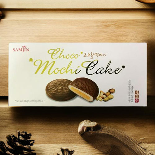 楽天市場】SAMJIN チョコ餅パイ・アップグレード ピーナッツクリーム