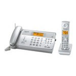 楽天市場】パナソニック 感熱紙ファクス （子機1台付き） シルバー