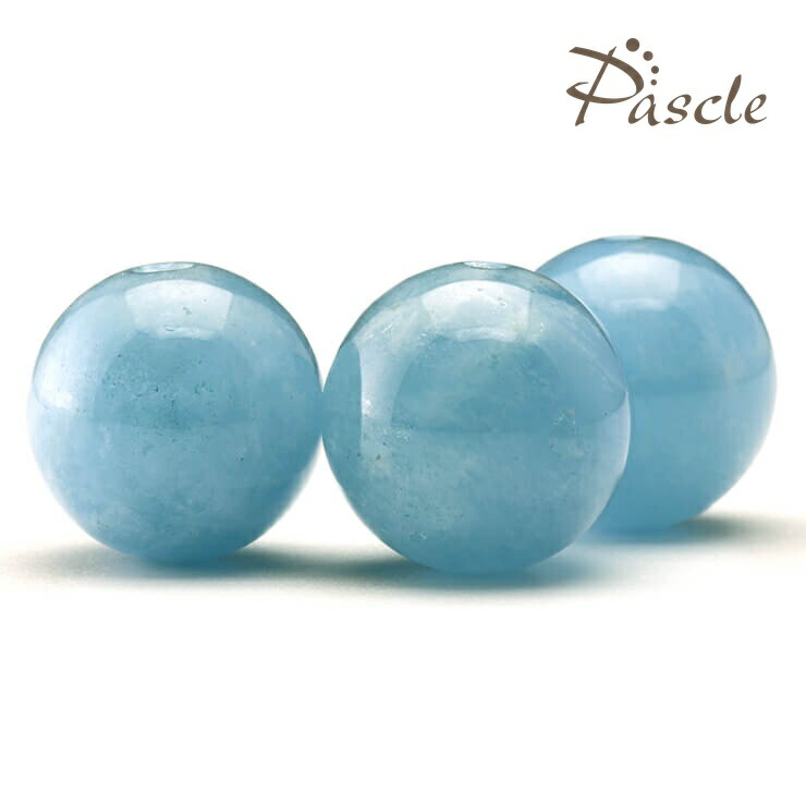 楽天市場】【1粒売り ビーズ】アクアマリン ディープ カラー 10mm