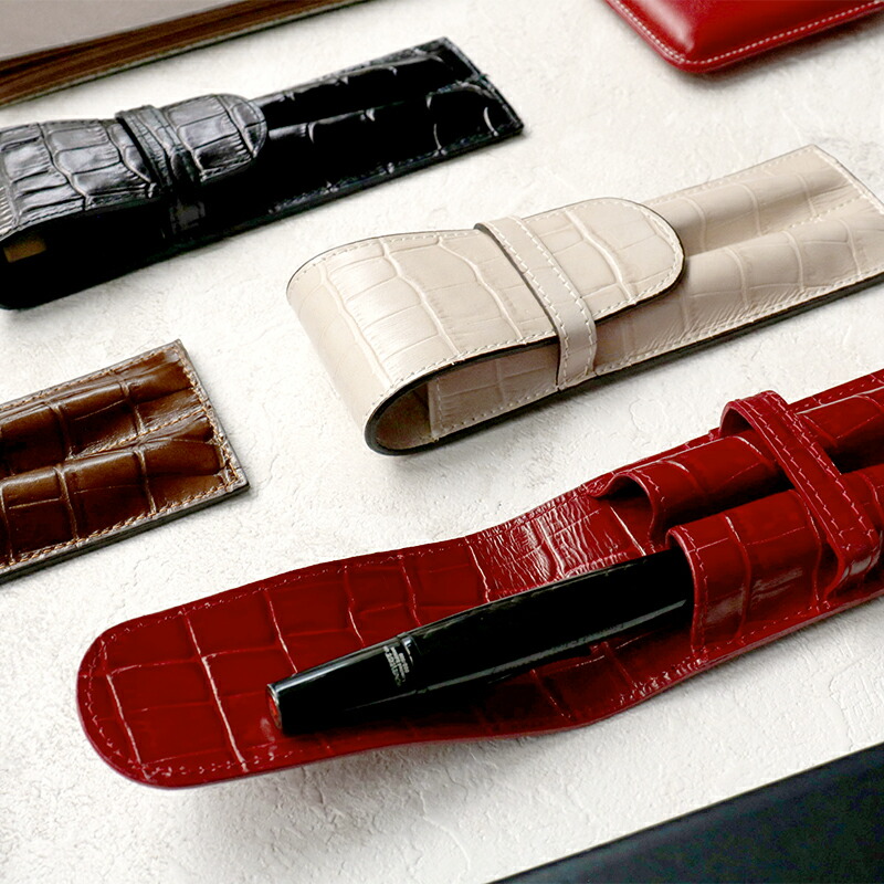 楽天市場】レシーフ Recife 本革 ペンケース シャムレザー フラップ